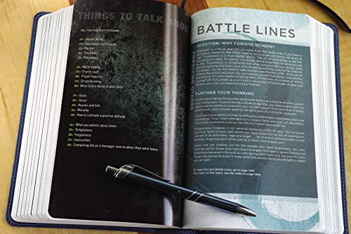 NIV, Revolution Bible, Leathersoft, Blue: The Bible for Teen Guys