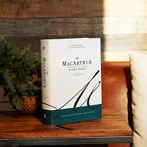 ESV, MacArthur Study Bible, 2nd Edition, Hardcover: Unleashing God's Truth One Verse at a Time