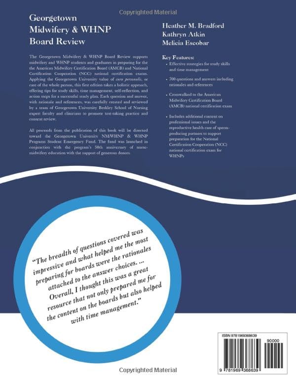 Georgetown Midwifery & WHNP Board Review