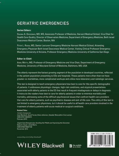 Geriatric Emergencies: A Discussion-based Review (Current Topics in Emergency Medicine)