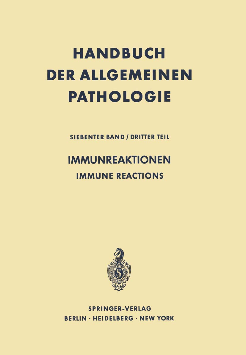 Immunreaktionen / Immune Reactions (Reaktionen) (German Edition)