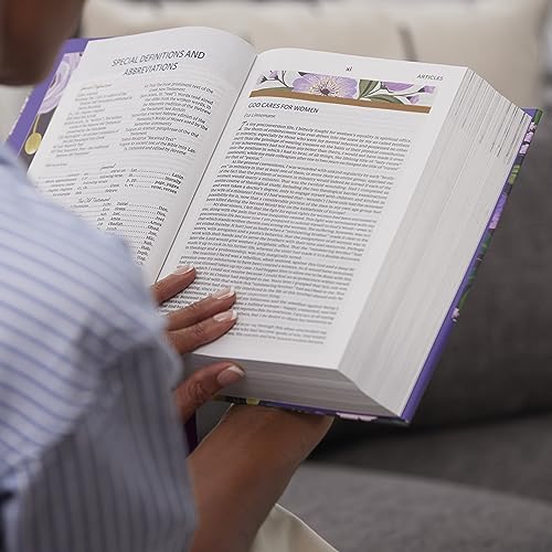 KJV, The Woman's Study Bible, Black Genuine Leather, Red Letter, Full-Color Edition, Comfort Print: Receiving God's Truth for Balance, Hope, and Transformation