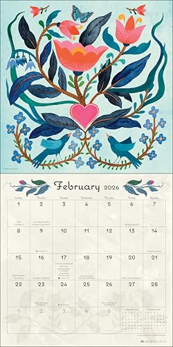 Flora & Fauna 2026 Wall Calendar