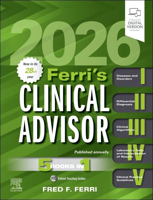 Ferri's Clinical Advisor 2026: 5 Books in 1