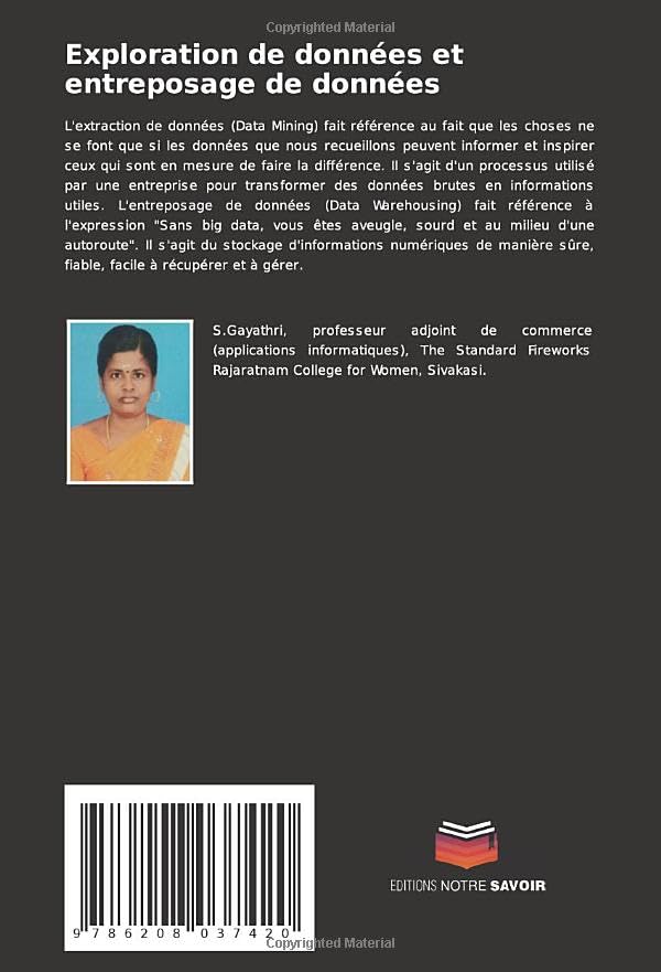 Exploration de données et entreposage de données: Concepts et pratiques (French Edition)