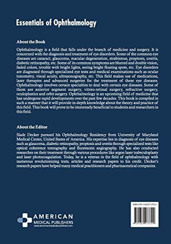 Essentials of Ophthalmology