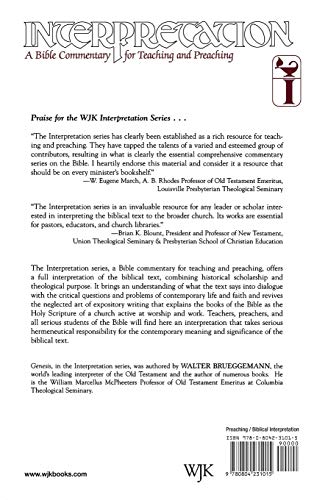 Genesis: Interpretation: A Bible Commentary for Teaching and Preaching