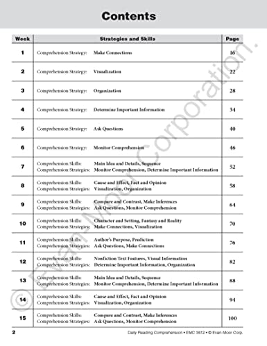 Evan-Moor Daily Reading Comprehension, Grade 2 - Homeschooling & Classroom Resource Workbook, Reproducible Worksheets, Teaching Edition, Fiction and Nonfiction, Lesson Plans, Test Prep