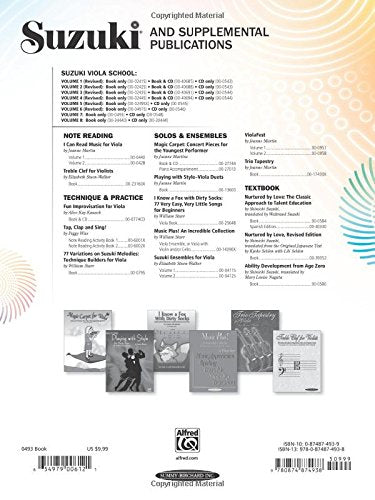 Suzuki Viola School, Vol 7: Viola Part