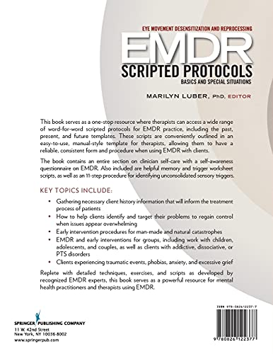 Eye Movement Desensitization and Reprocessing (EMDR) Scripted Protocols: Basics and Special Situations (1st Edition, Paperback) – Highly Rated EMDR Book