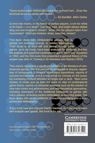 Games of No Chance (Mathematical Sciences Research Institute Publications, Series Number 29)