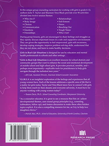 Girls in Real Life Situations: Grades 6-12