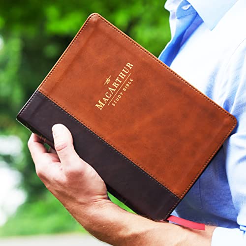 ESV, MacArthur Study Bible, 2nd Edition, Leathersoft, Brown, Thumb Indexed: Unleashing God's Truth One Verse at a Time
