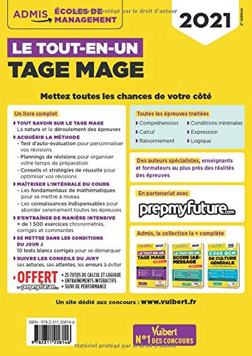 Tage Mage - Le tout-en-un - Avec PrepMyFuture: Concours 2021