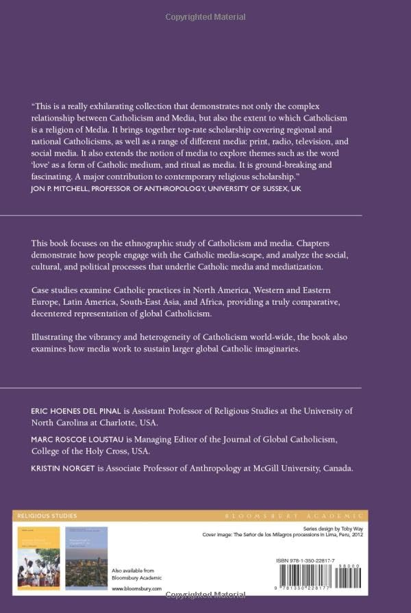 Mediating Catholicism: Religion and Media in Global Catholic Imaginaries (New Directions in the Anthropology of Christianity)