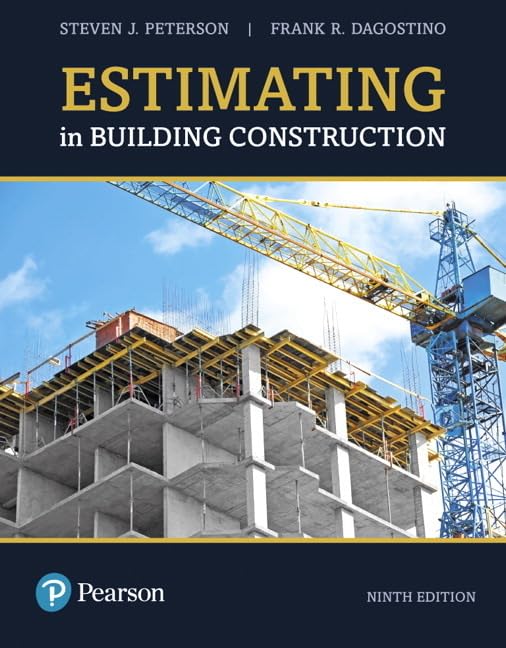 Estimating in Building Construction (What's New in Trades & Technology)
