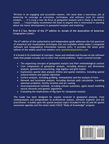 Geospatial Analysis: A Comprehensive Guide