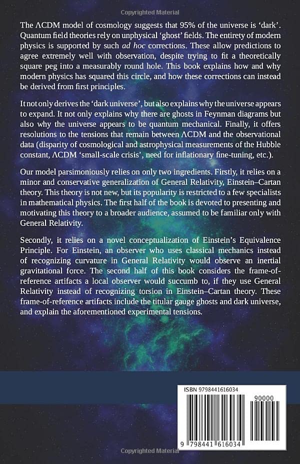 Ghosts and the Dark: A Quantum Cosmology based on Spacetime Torsion