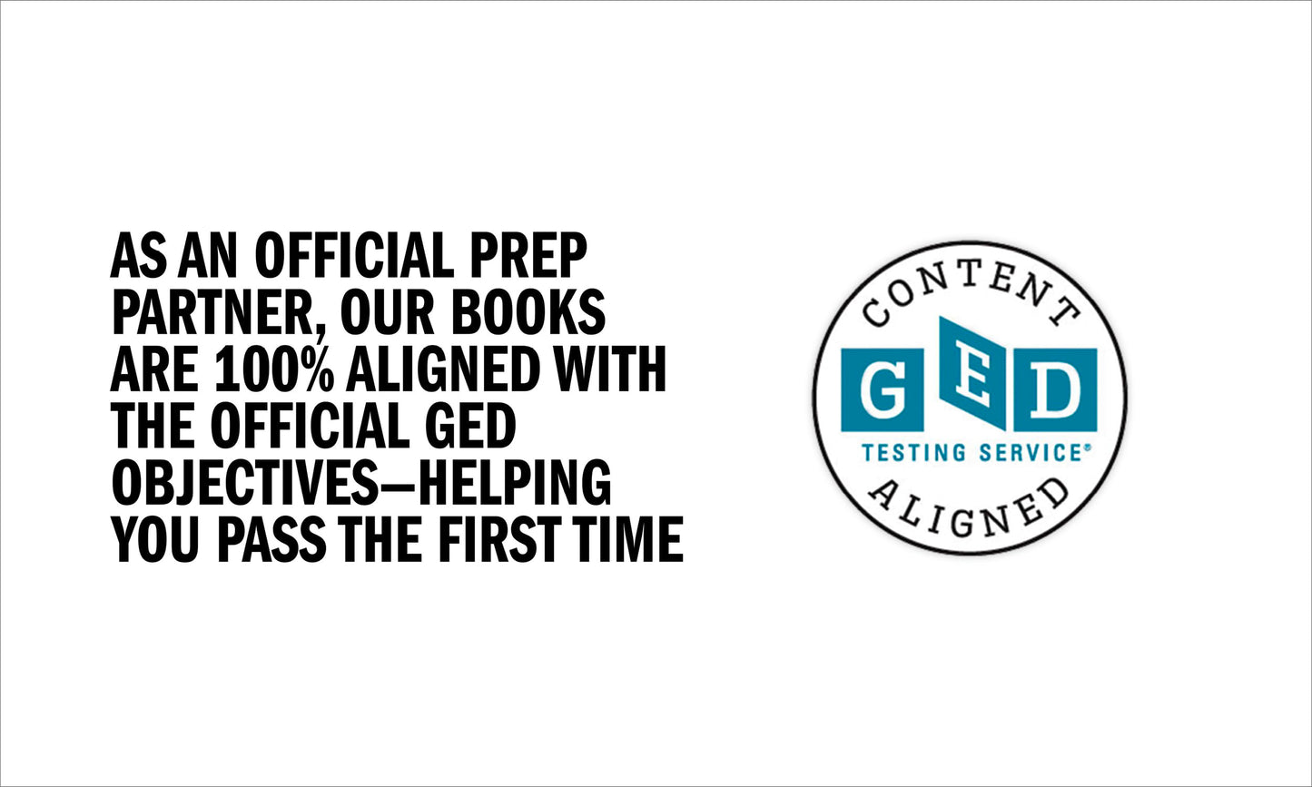 GED Test Prep 2024-2025: Includes a Diagnostic Pretest, 2 Full Length Practice Tests, 1000+ Practice Questions, and 40+ Online Videos (Kaplan Test Prep)