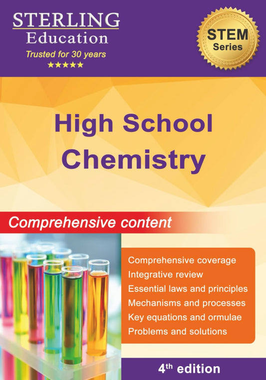 High School Chemistry: Comprehensive Content (High School STEM Series)