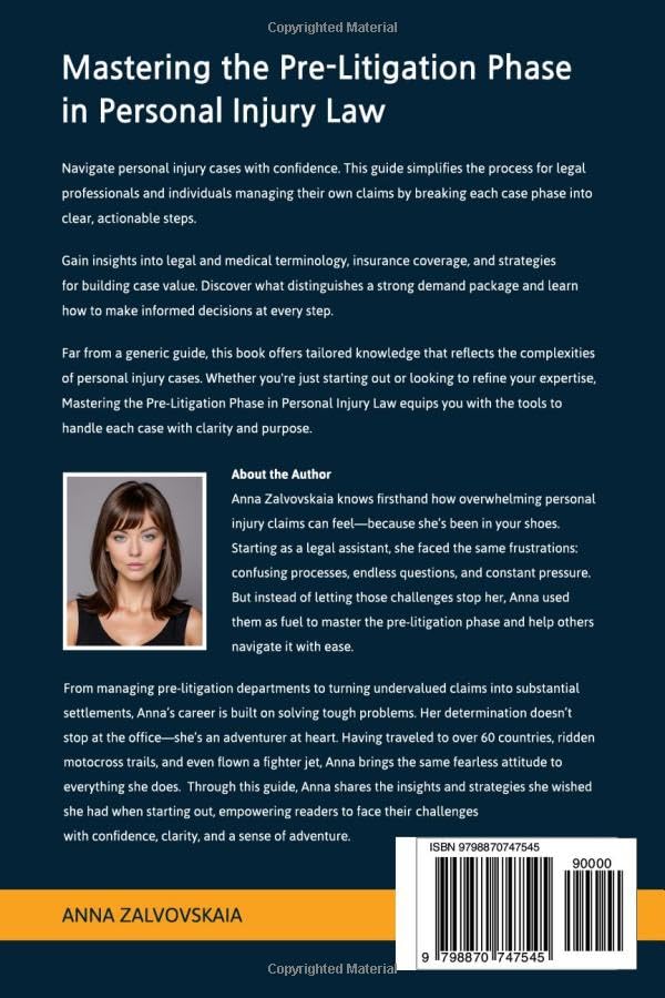 Mastering the Pre-Litigation Phase in Personal Injury Law: California