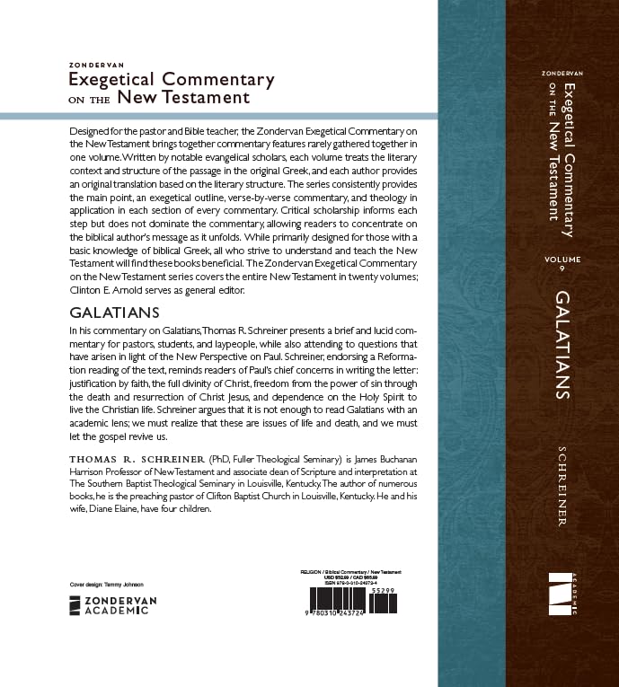 Galatians (9) (Zondervan Exegetical Commentary on the New Testament)