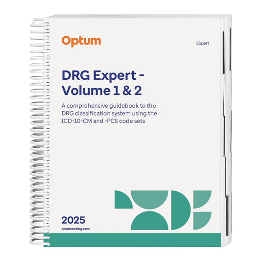 2025 DRG Expert - (2 Volume set, shrink wrapped)
