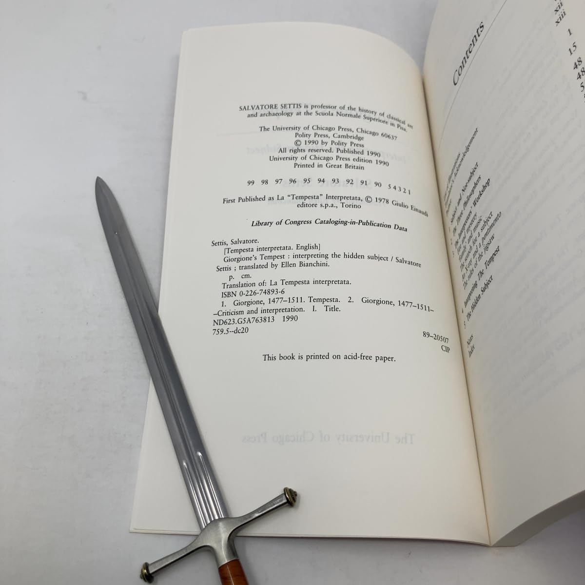 Giorgione's Tempest: Interpreting the Hidden Subject