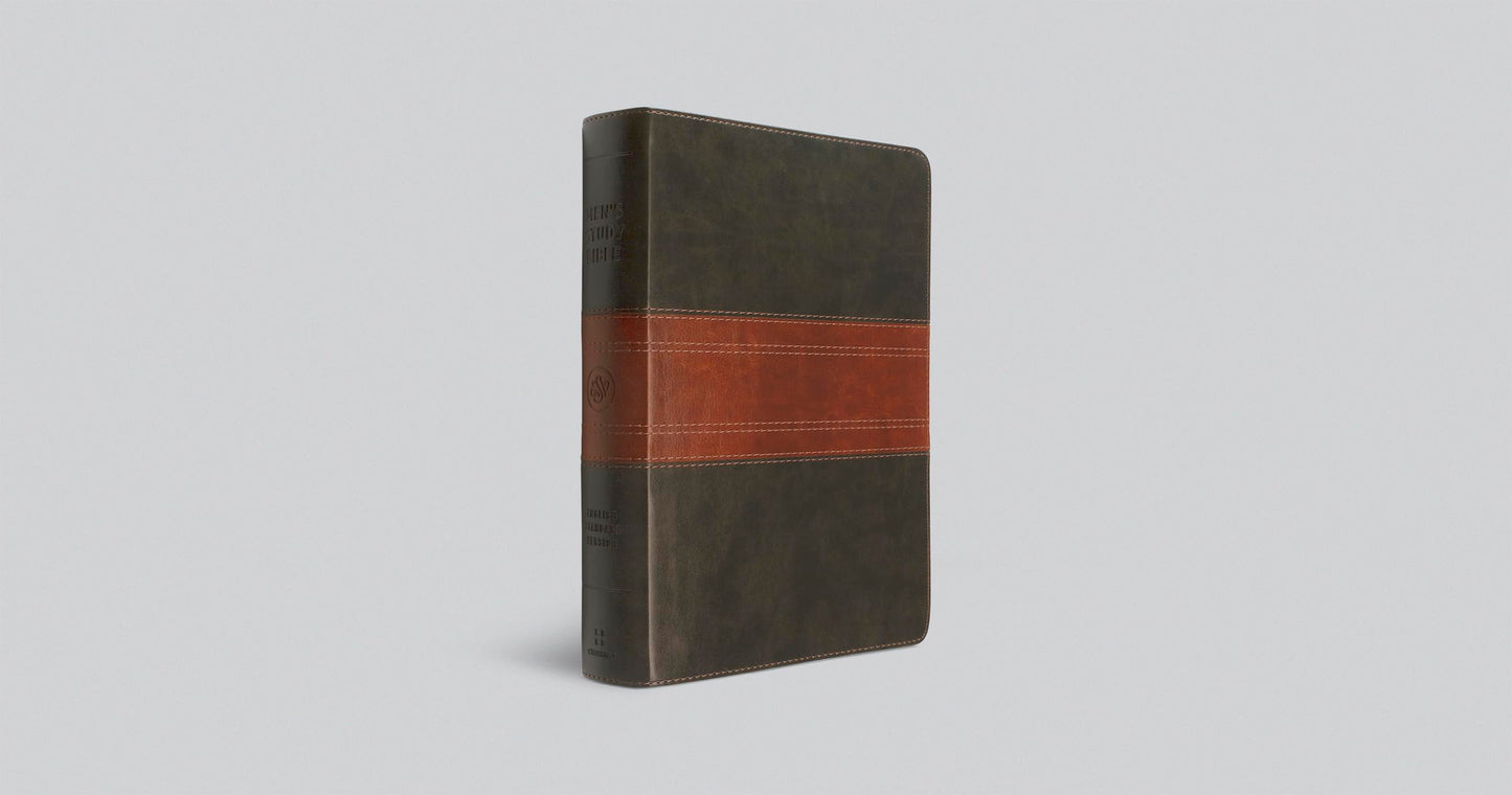 ESV Men's Study Bible (TruTone, Forest/Tan, Trail Design): Holy Bible, English Standard Version