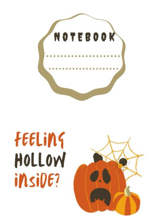 Notebook: Halloween Composition Notebook, 7 x10 ,100 pages, Perfect Gift for Halloween, Thanksgiving or Fall Holiday