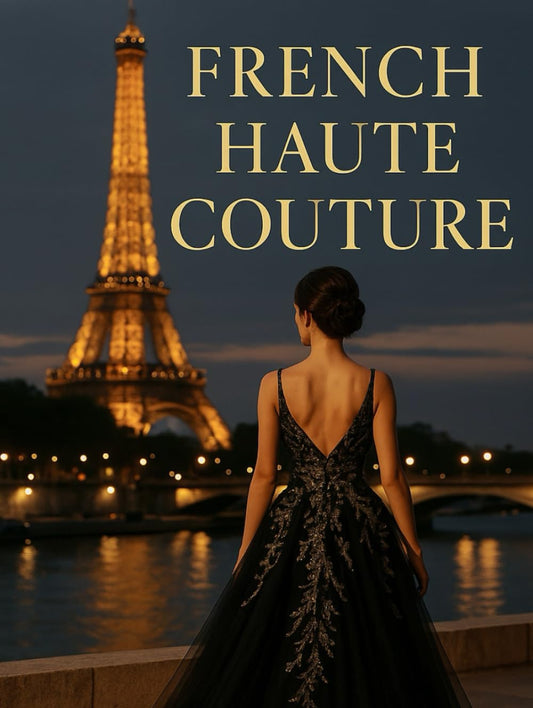 French Haute Couture : The Art and French Elegance: A Luxury Coffee Table Book - A visual journey through iconic houses, ateliers, and runway shows