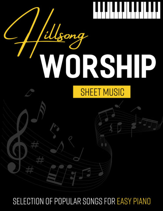 Hillsong Worship Sheet Music: Selection of Popular Songs for Easy Piano