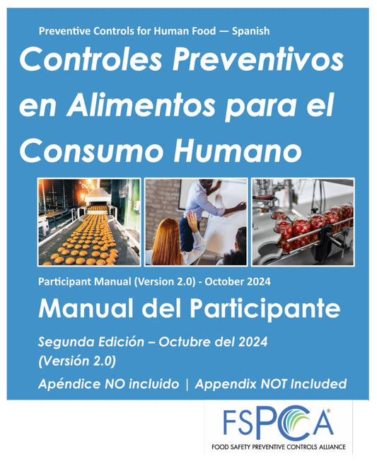 FSPCA Human Food Participant Manual V2.0 - Spanish