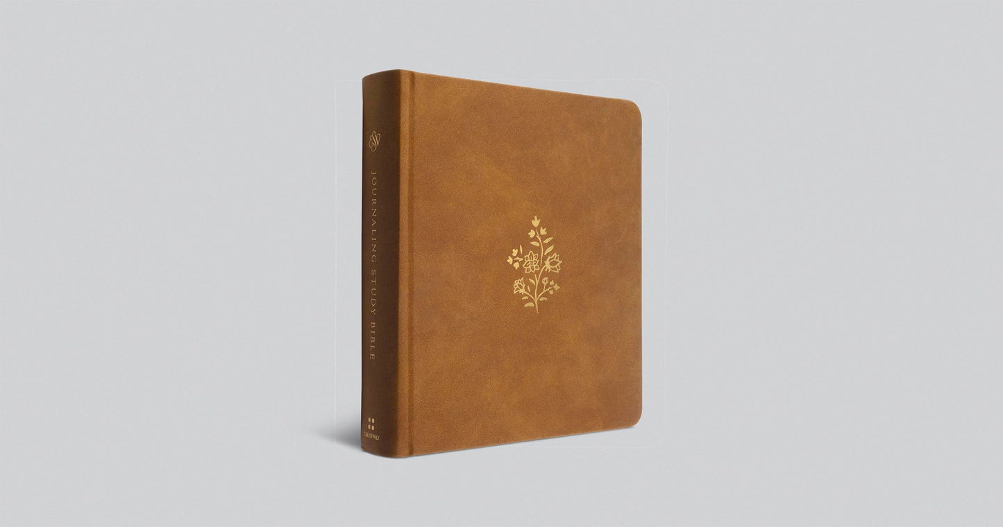ESV Journaling Study Bible (TruTone over Board, Nubuck Caramel): Holy Bible, English Standard Version