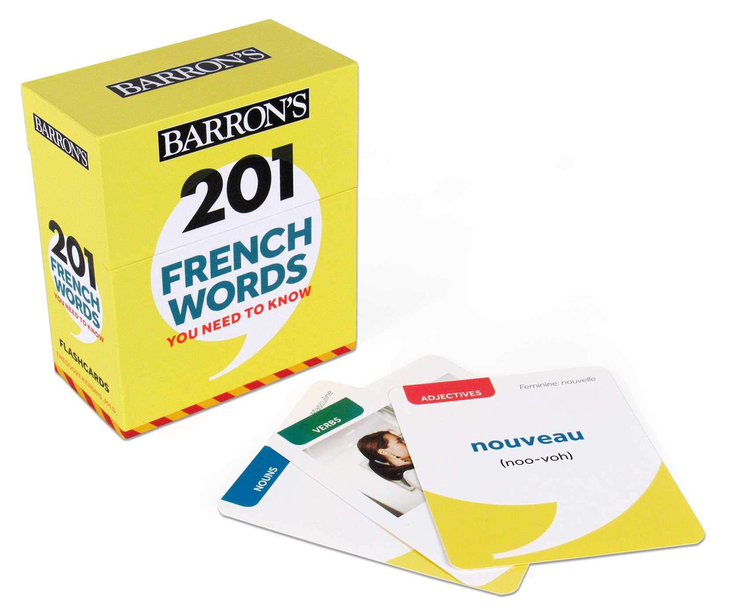 201 French Words You Need to Know Flashcards (Barron's Foreign Language Guides) (French Edition)