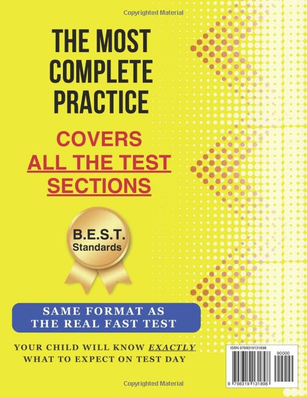 Florida FAST Test Prep Grade 3: The Ultimate 4-in-1 Workbook for Literacy, Reading, and Math — Featuring Full-Length Tests and Topic-by-Topic Practice (Florida FAST Assessment Practice - Grade 3)