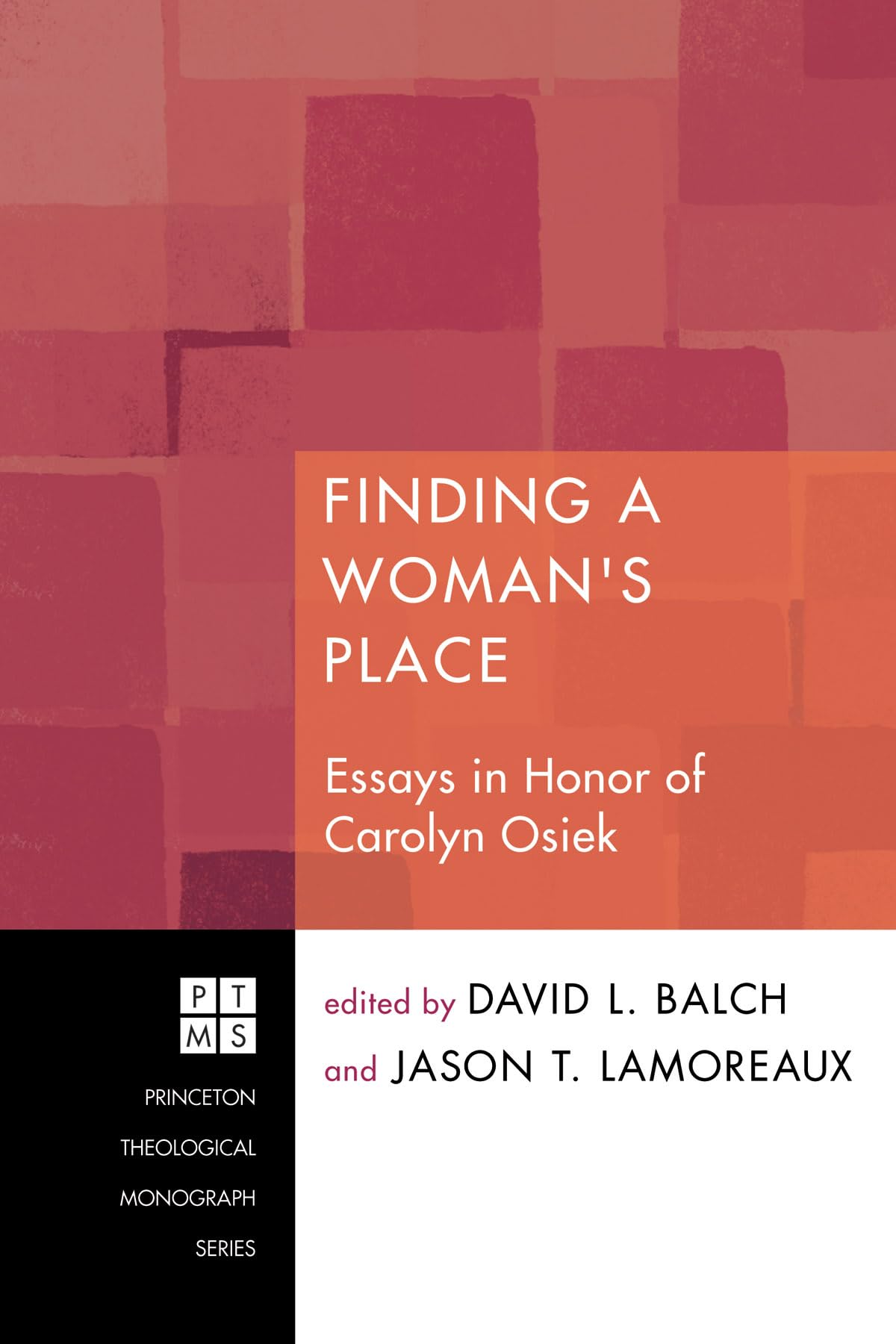 Finding A Woman's Place (Princeton Theological Monograph)