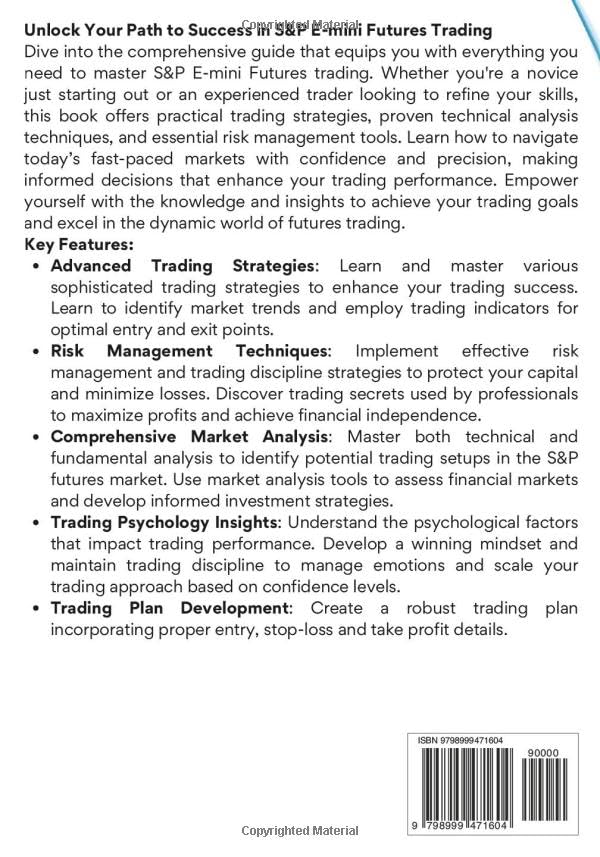 FUTURES TRADER PRO: COMPREHENSIVE GUIDE TO S&P 500 E-MINI FUTURES