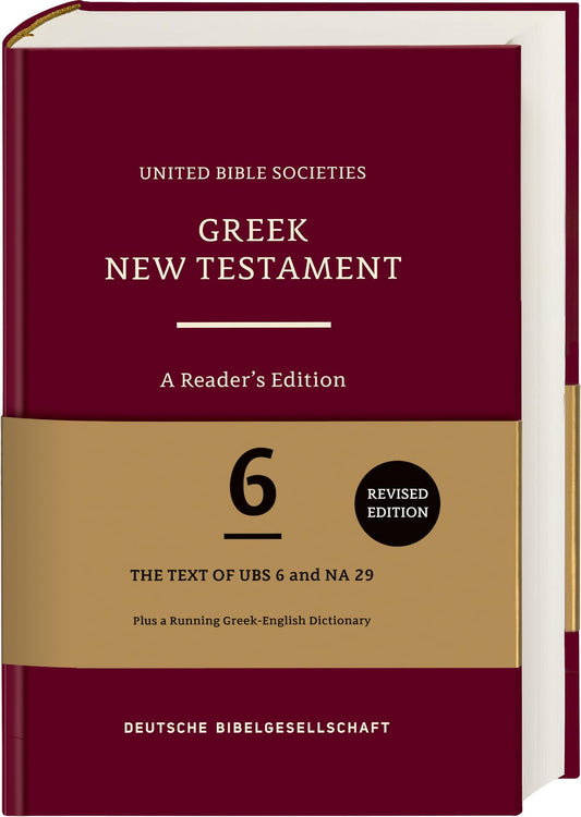 Greek New Testament (UBS6): A Reader's Edition (Hardcover) (Ancient Greek Edition)