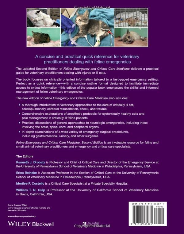 Feline Emergency and Critical Care Medicine