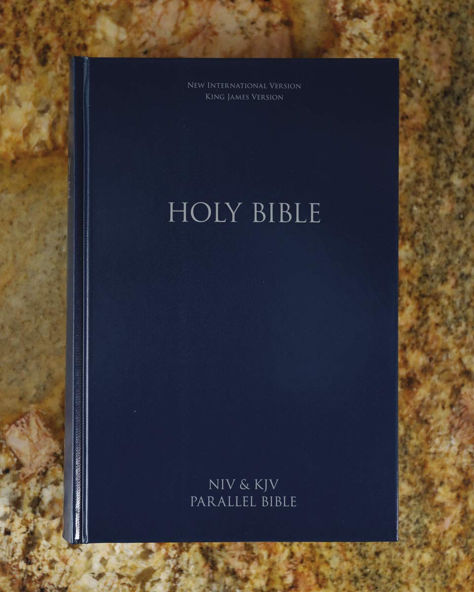 NIV, KJV, Parallel Bible, Large Print, Hardcover: God's Unchanging Word Across the Centuries