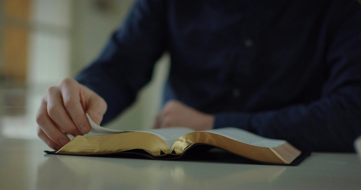 ESV Preaching Bible, Verse-by-Verse Edition (Goatskin, Black): Holy Bible, English Standard Version