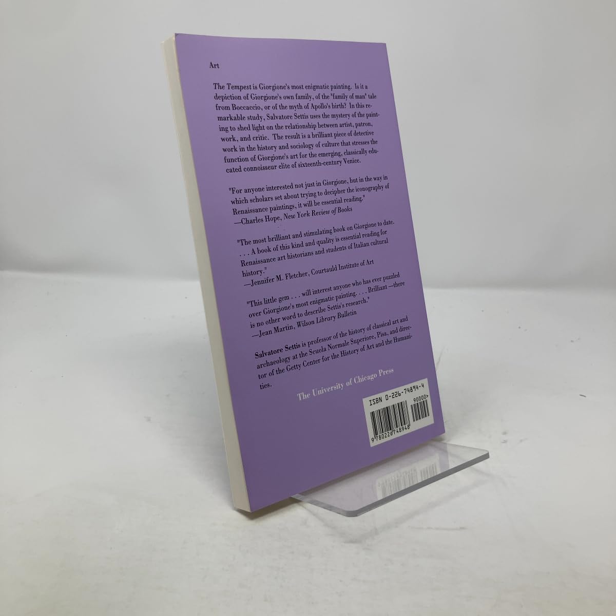 Giorgione's Tempest: Interpreting the Hidden Subject