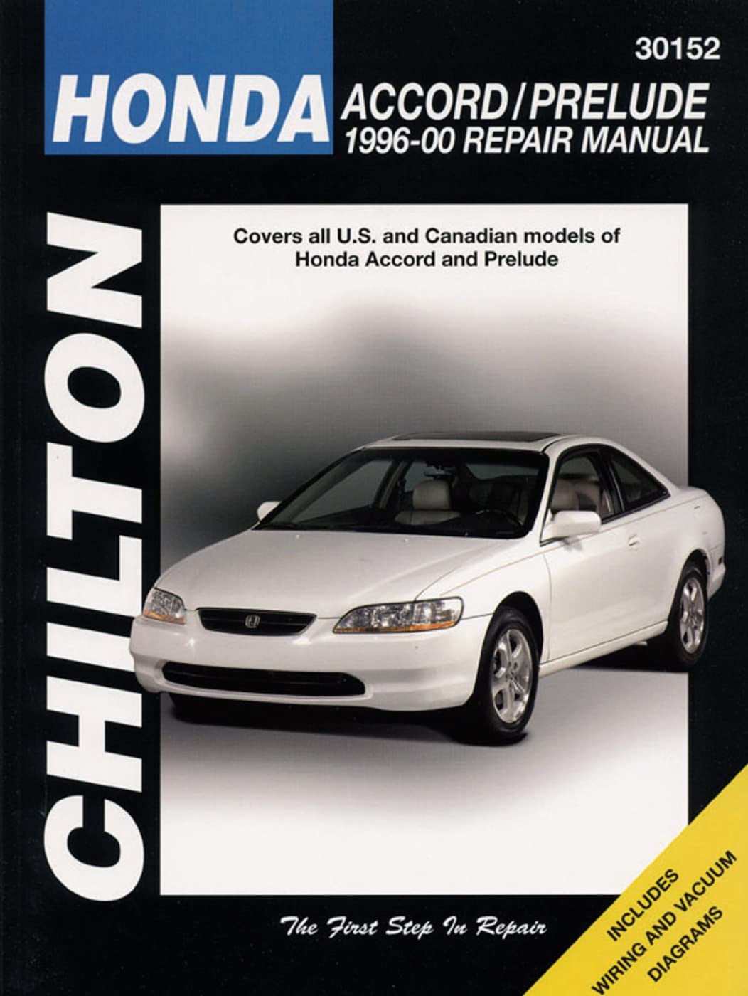 Honda Accord and Prelude, 1996-00 (Chilton Total Car Care Series Manuals)
