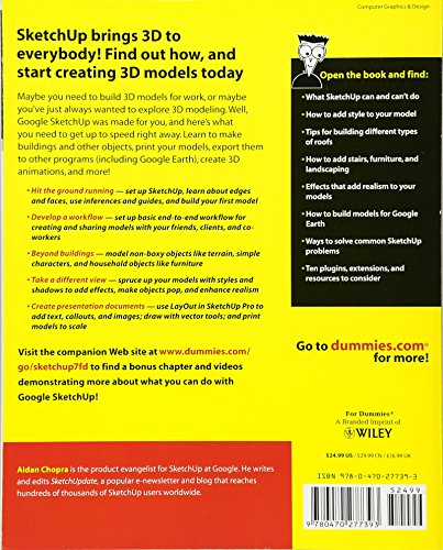 Google SketchUp 7 For Dummies