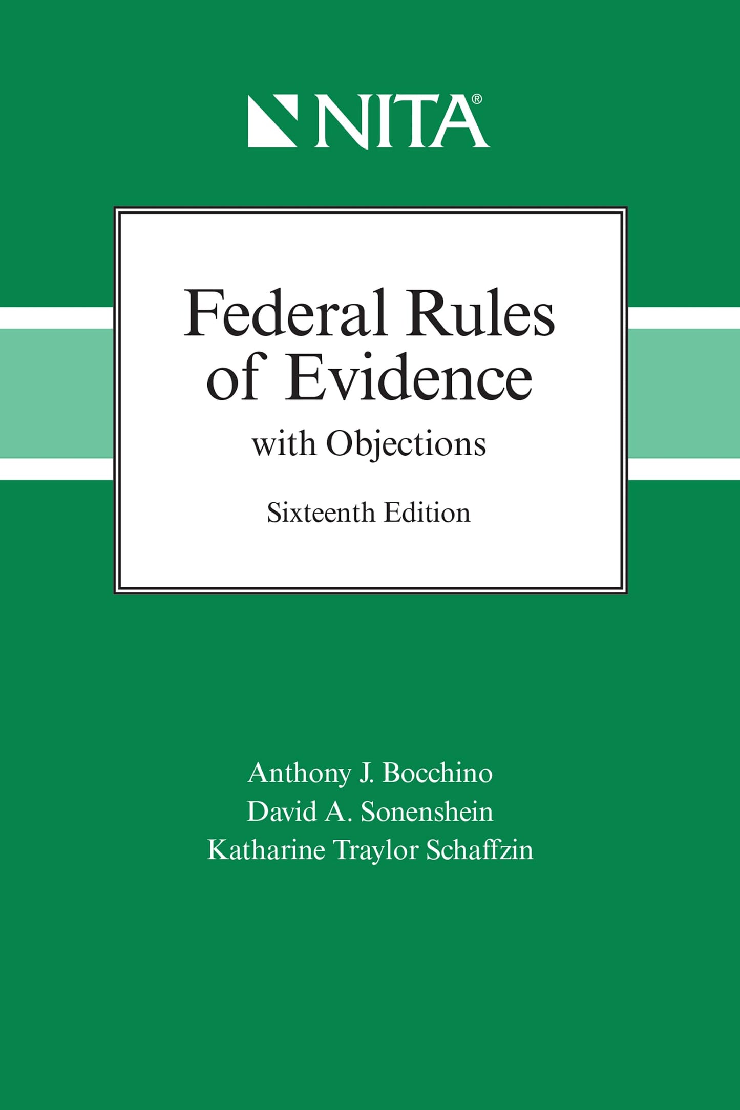 Federal Rules of Evidence with Objections (NITA)