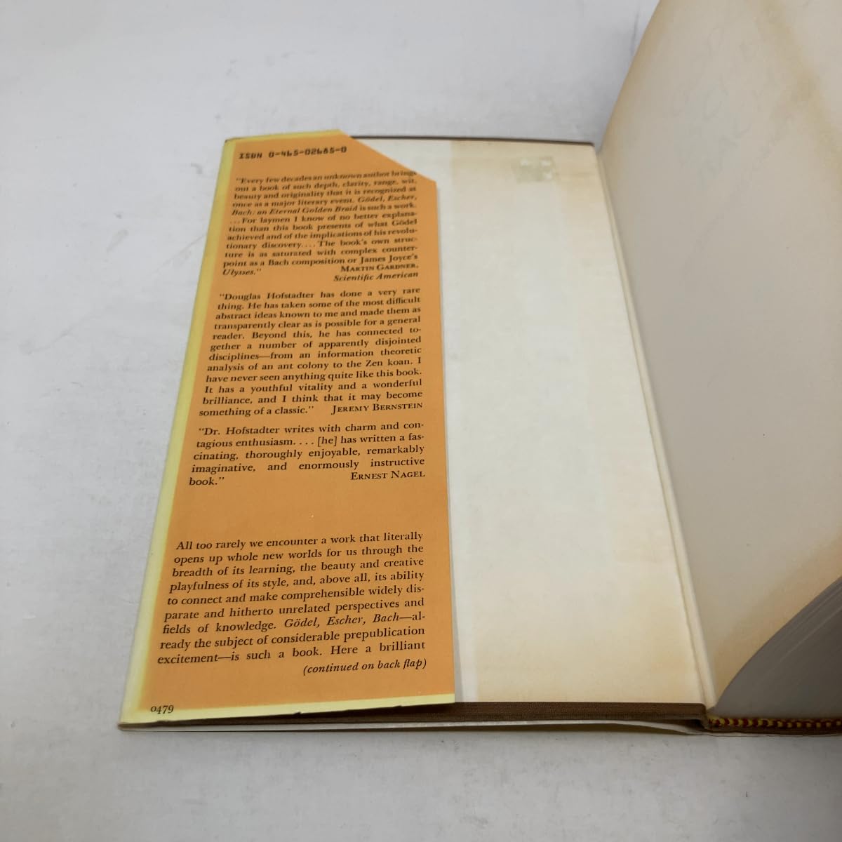 Godel, Escher, Bach: An Eternal Golden Braid