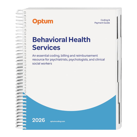 2026 Coding and Payment Guide for Behavioral Health Services