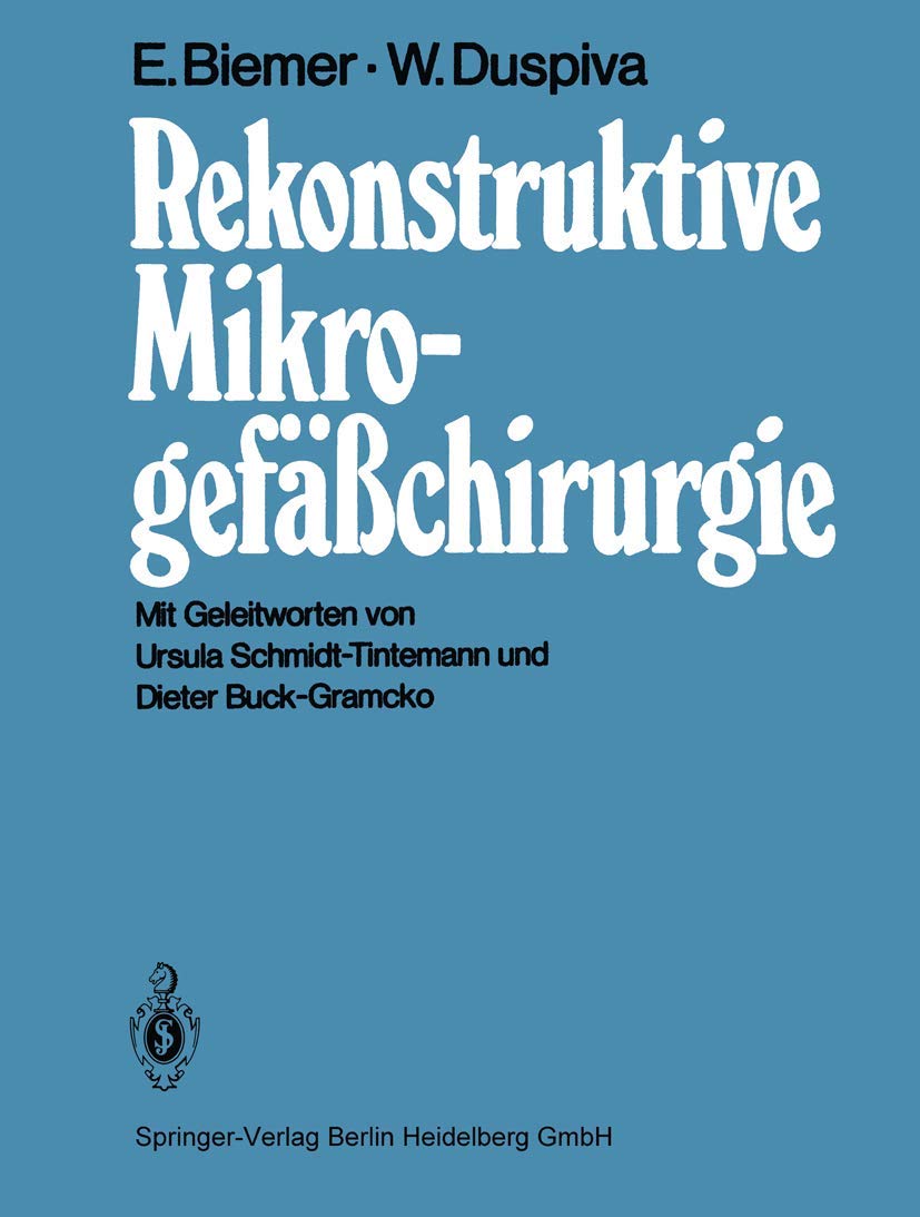 Rekonstruktive Mikrogefäßchirurgie (German Edition)