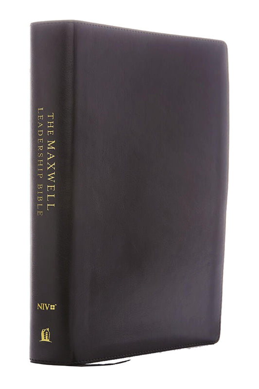 NIV, Maxwell Leadership Bible, 3rd Edition, Leathersoft, Black, Comfort Print: Holy Bible, New International Version